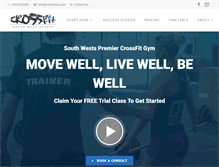 Tablet Screenshot of crossfitsws.com